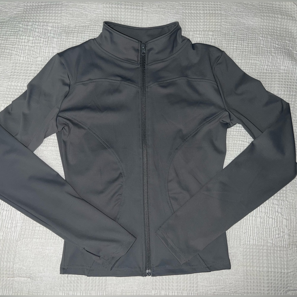 Gray Workout Jacket